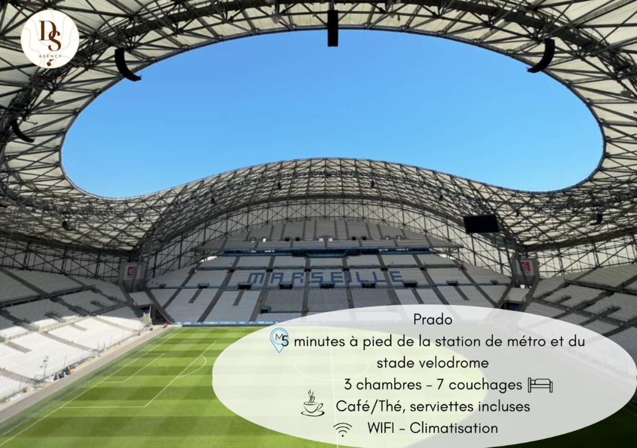 Appartement De Charme Proche Stade Velodrome Marseilles Exterior foto